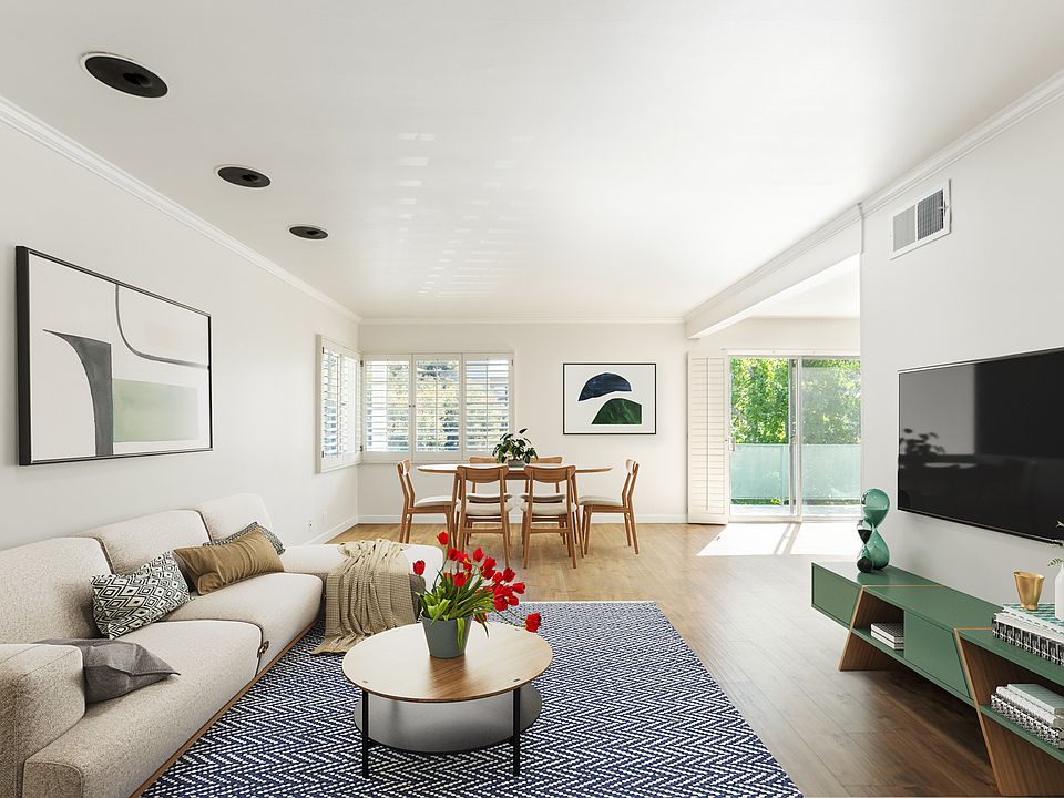 Living room. Digitally staged