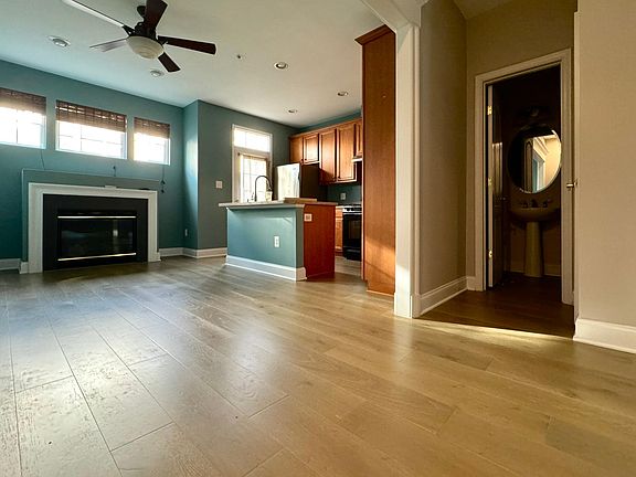 Kitchen and half bath (2nd floor)