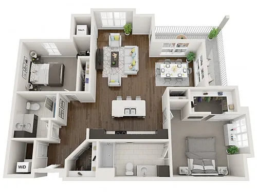 Floor plan D2