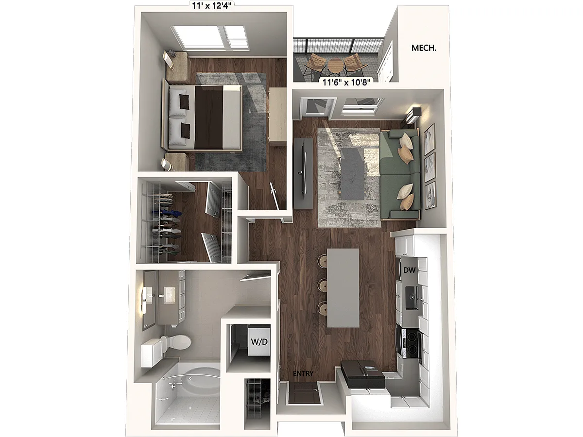 Floor plan A3- Finish Package 2