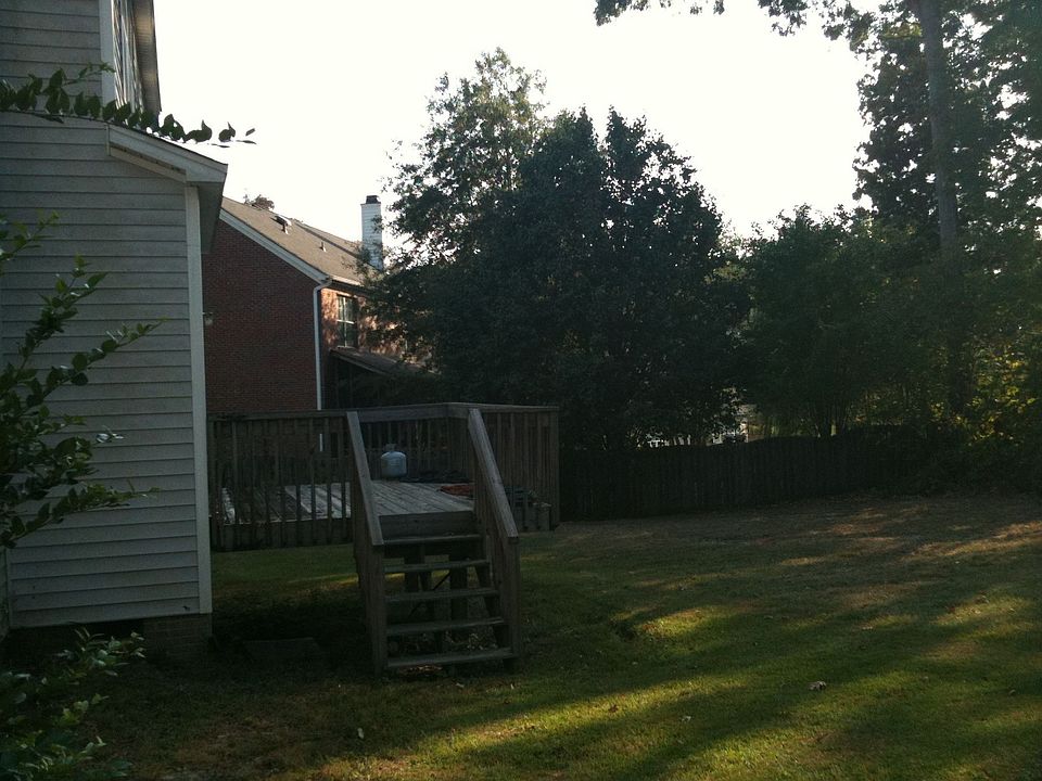 Deck off kitchen