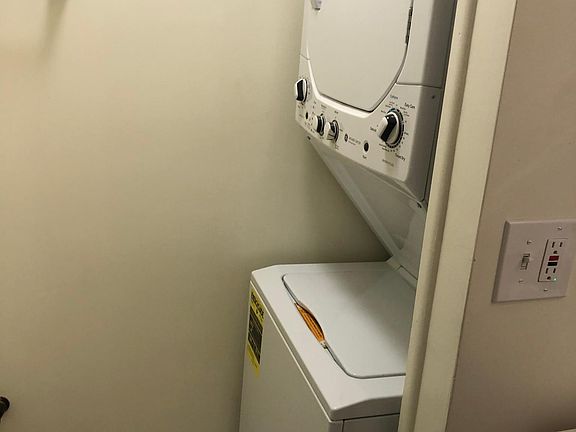 Newer washer/dryer in unit.