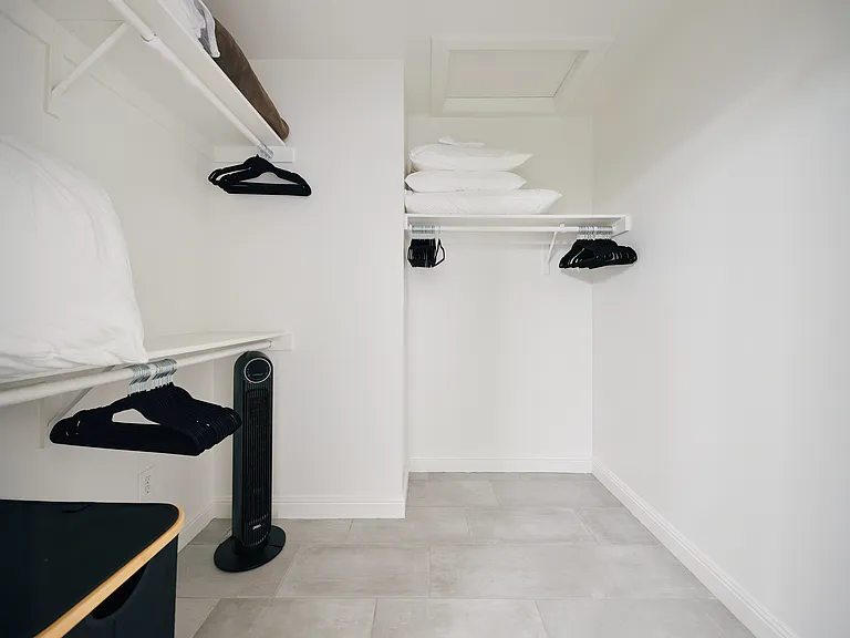Primary Walk-In Closet