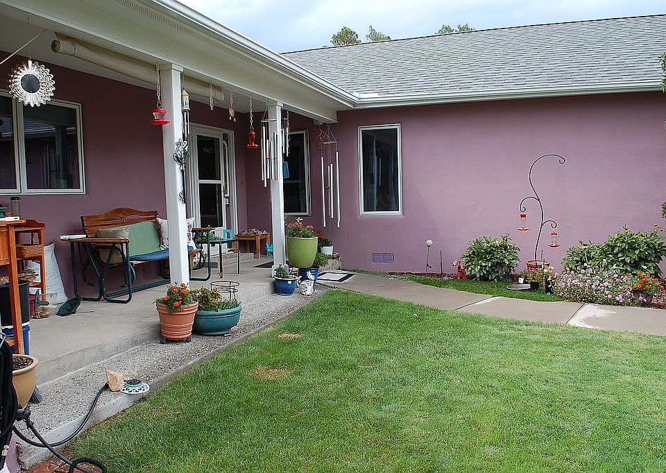 Covered front porch