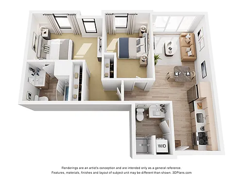 Floor plan Dog Mountain