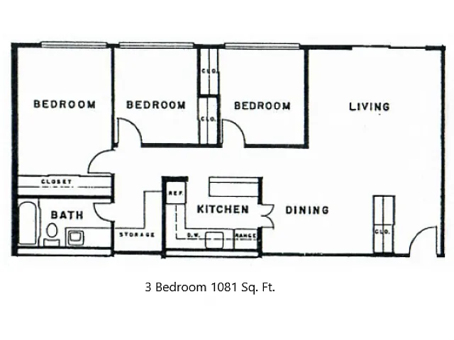 Floor plan 3X1