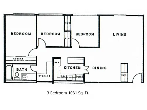 Floor plan 3X1