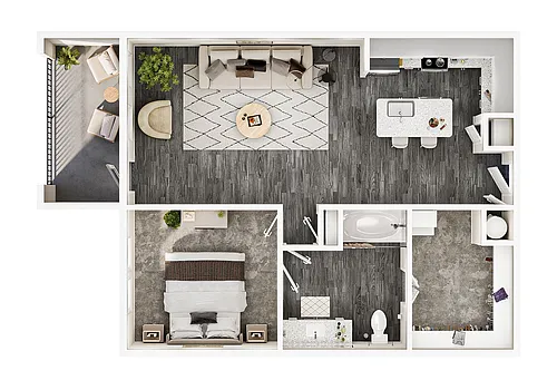 Floor plan A1B