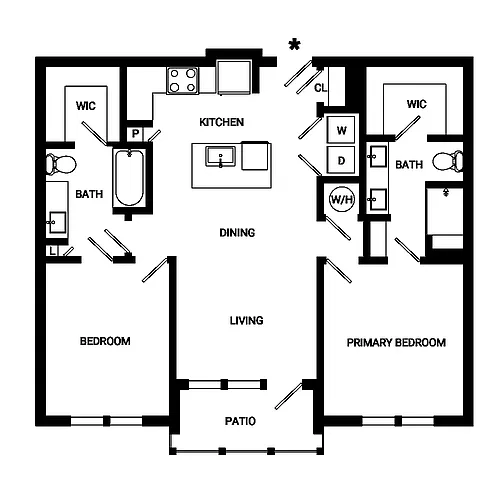 Floor plan Gulfshore