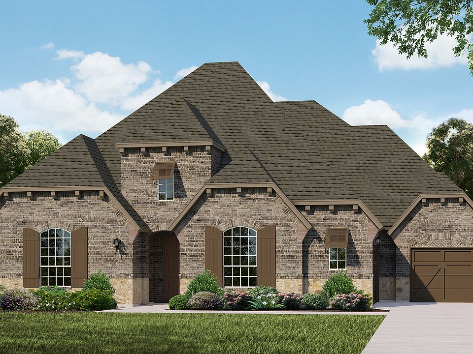 826 Elevation B with Stone