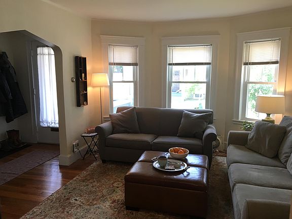 Living Room with Bow Window