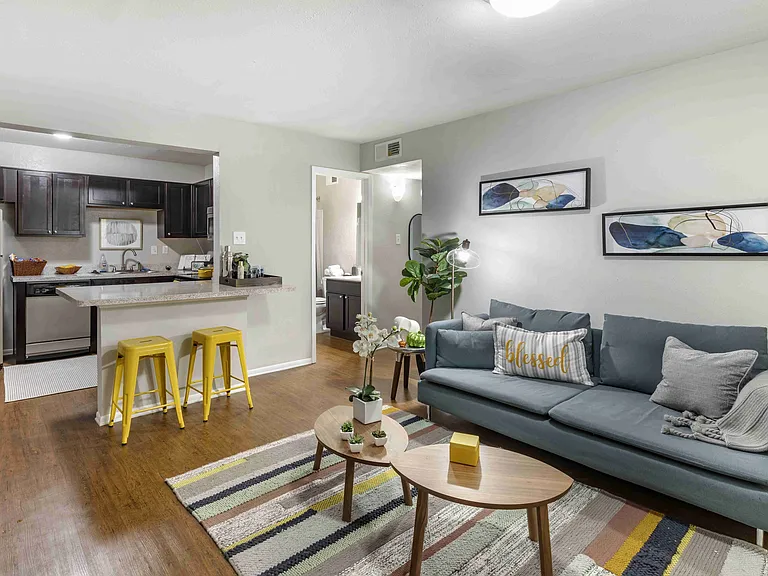 Living Room and Kitchen