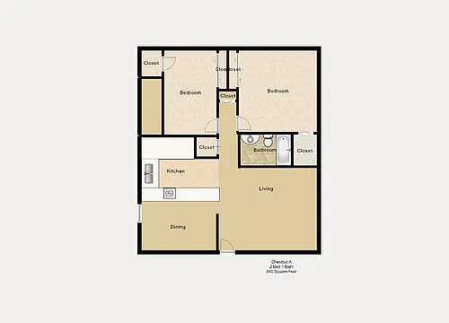 Floor plan Townhouse- With Garage