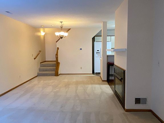 Living room view standing at the main door