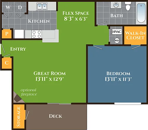 Floor plan Canyonland