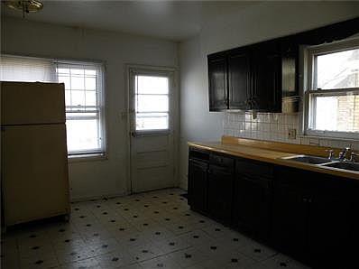 Back door through kitchen