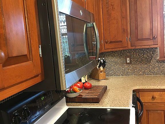 Cherry cabinets and new gran