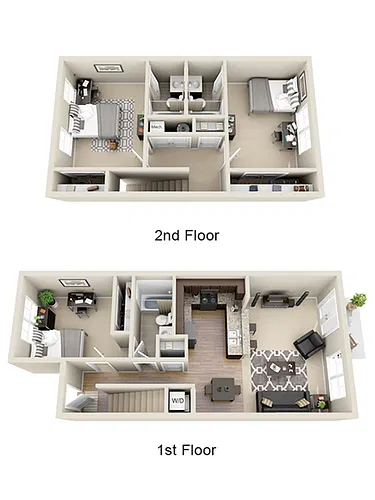 Floor plan 3 BEDROOM 3 BATH