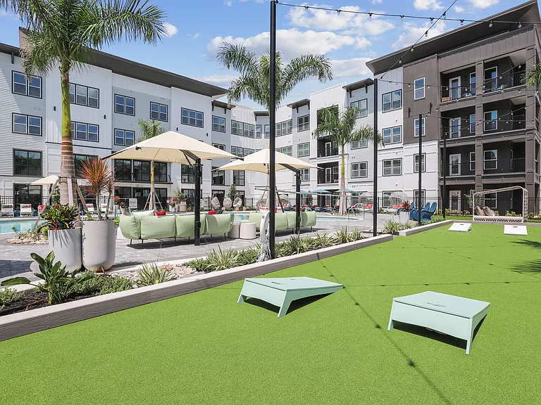 Social Garden with Outdoor Games