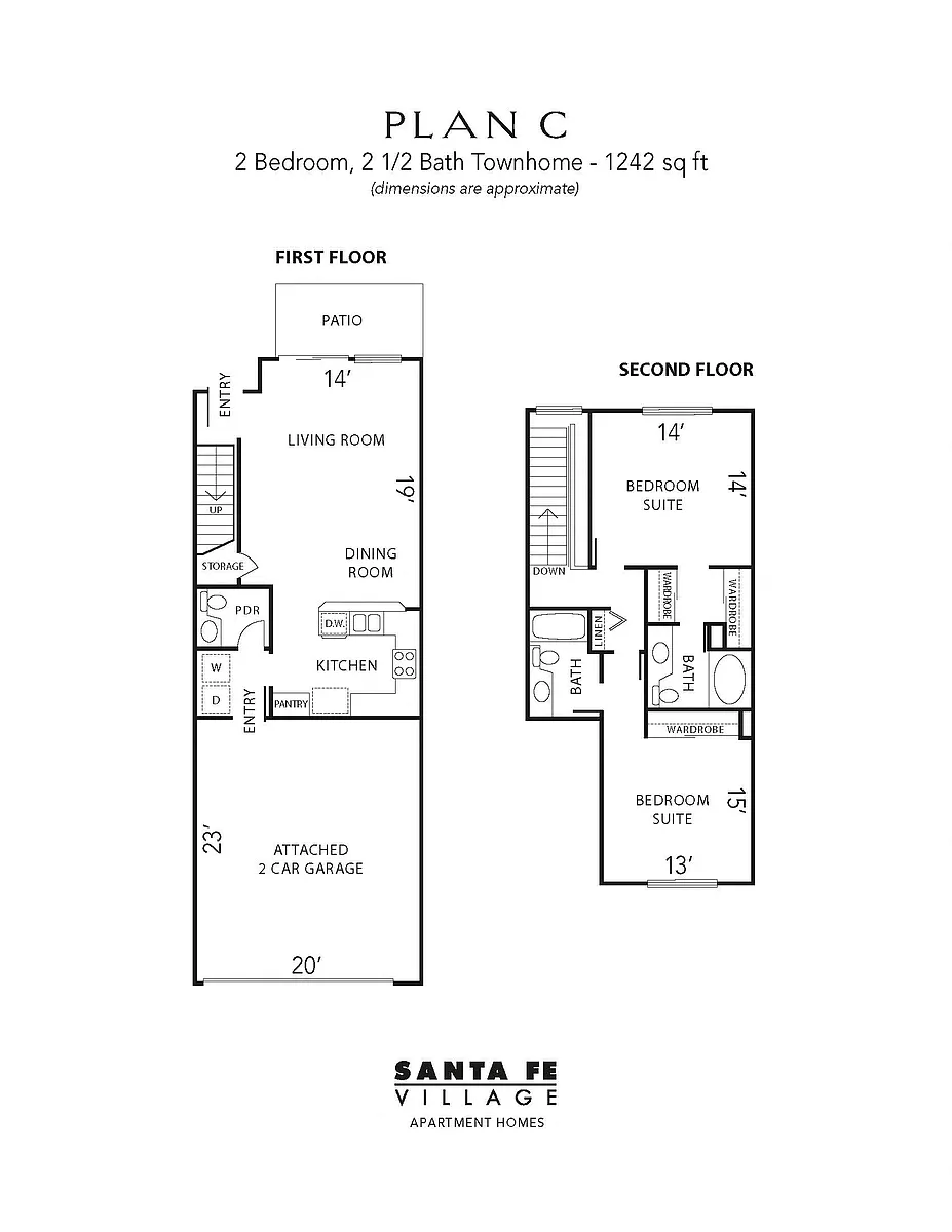 Floor plan Plan C