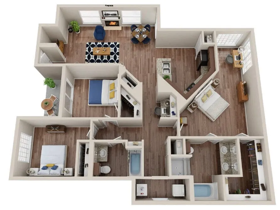 Floor plan Augusta II