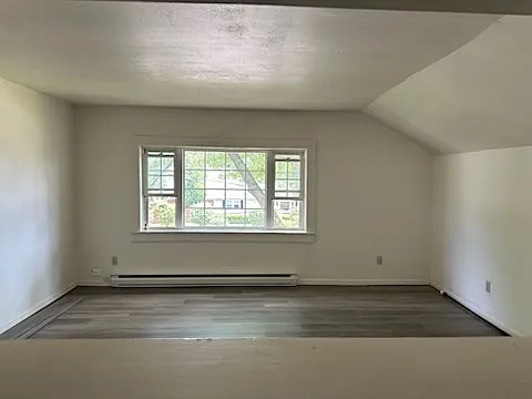 Living and dinning room from kitchen