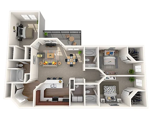 Floor plan Nidah