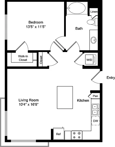 Floor plan A80