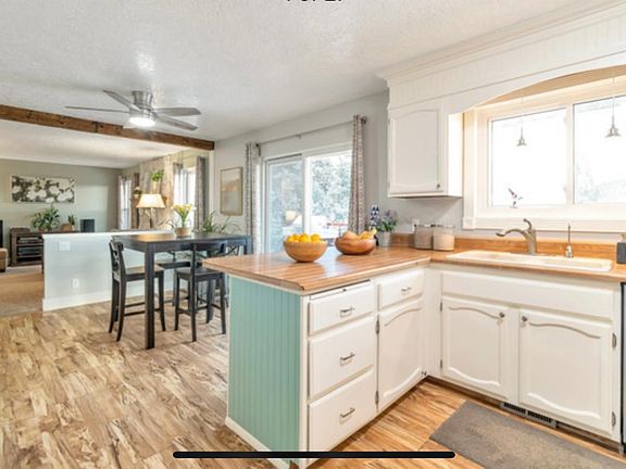 kitchen to living room