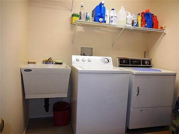 First floor laundry room