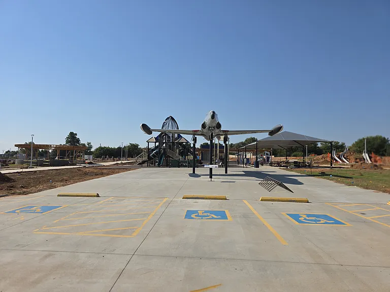 Newly opened as Shooting Star Park for all ages