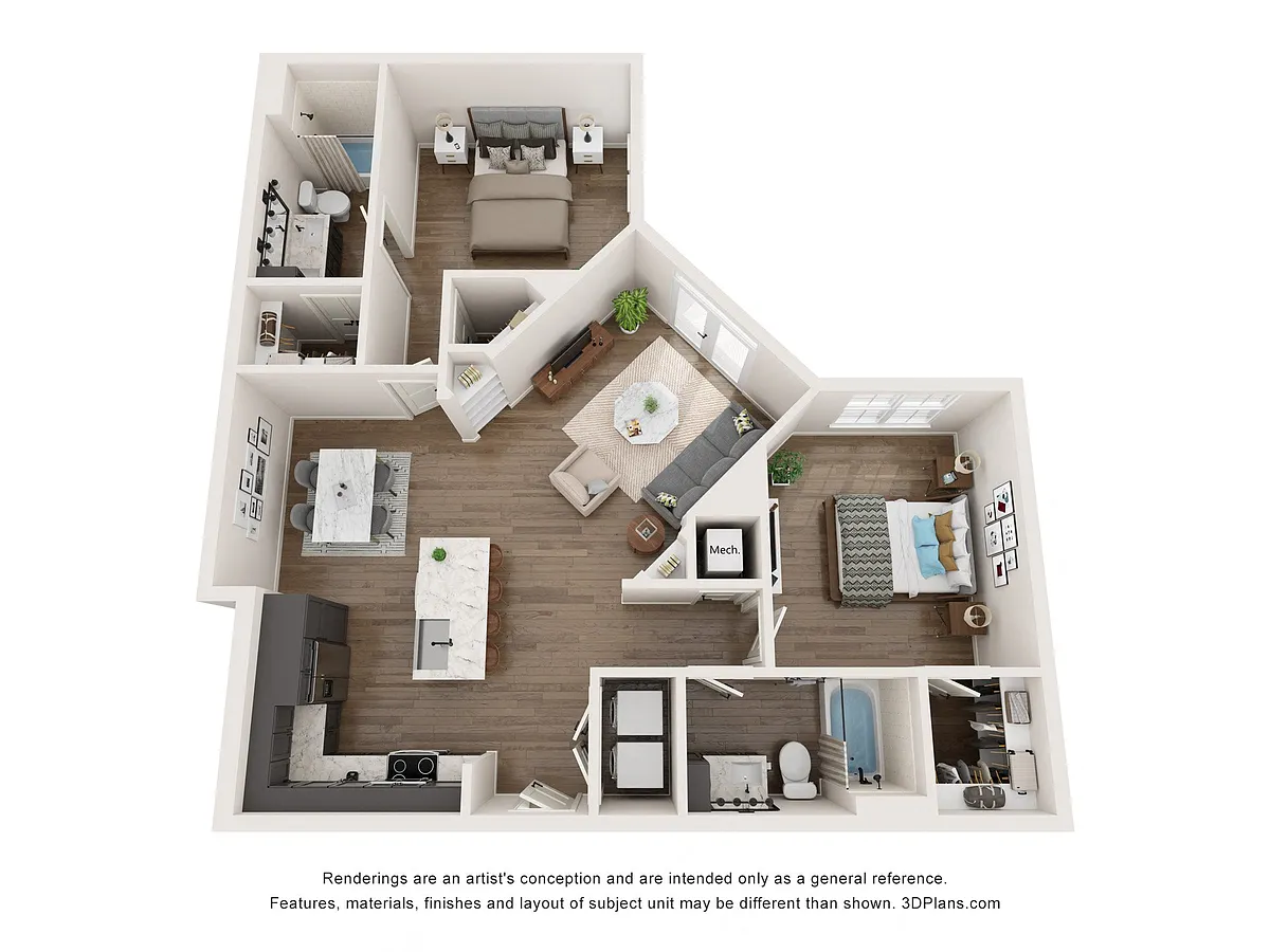 Floor plan B3