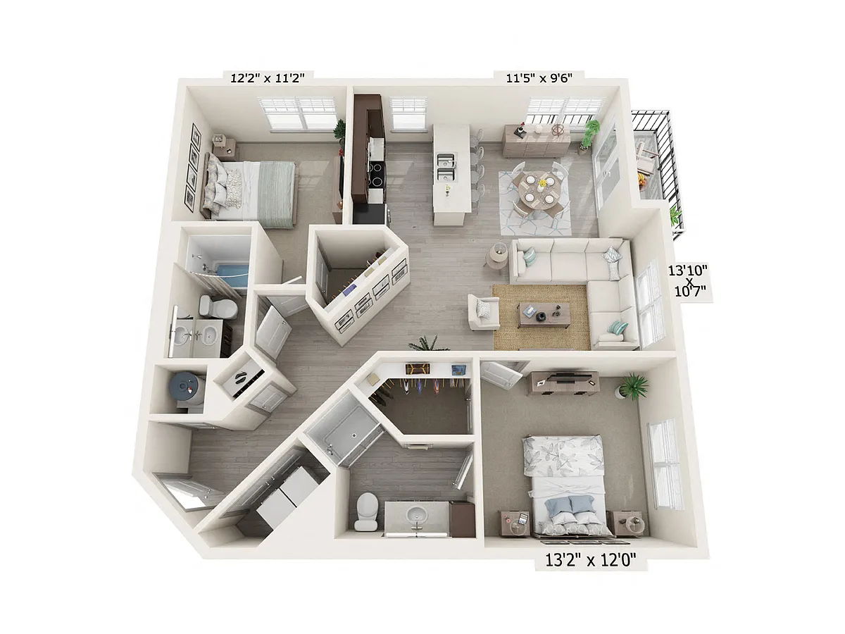 Floor plan Fusion