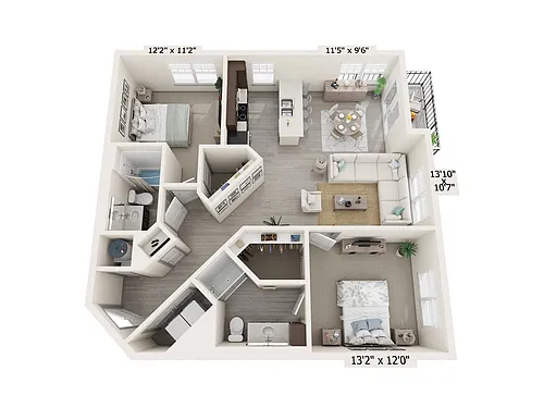 Floor plan Fusion