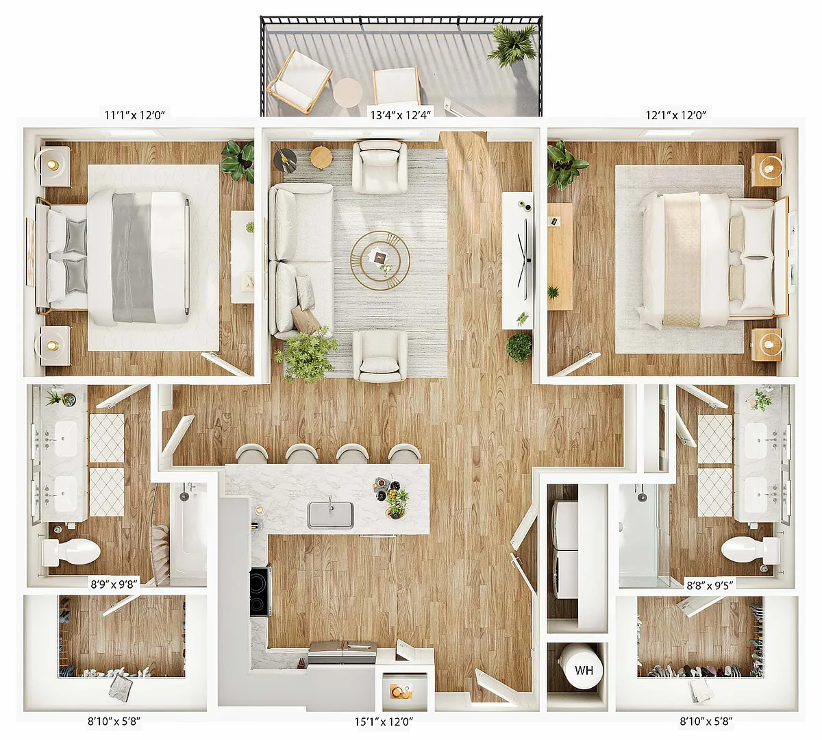 Floor plan B2