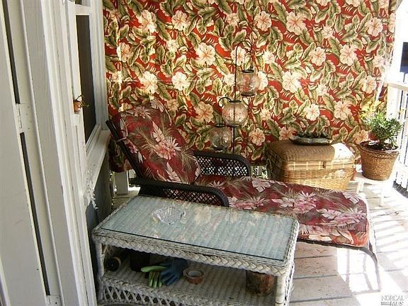 Relax on the front porch and watch the world go by.