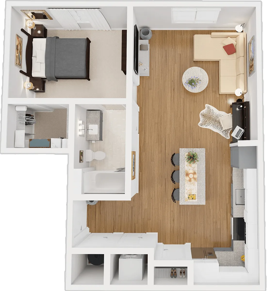 Floor plan Pickens