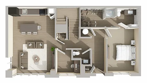 Floor plan C1 Loft