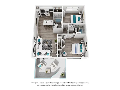 Floor plan B1
