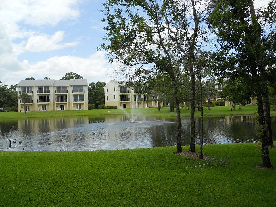 Lake behind unit