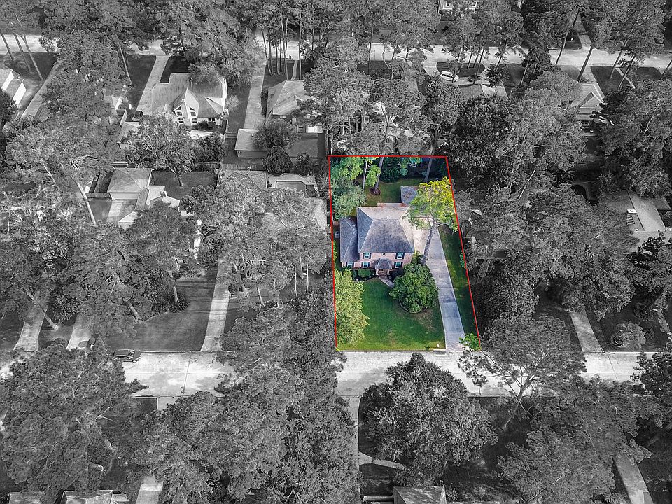 Surrounded by mature trees! 