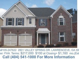 2801 Valley Spring Dr, Lawrenceville, GA 30044