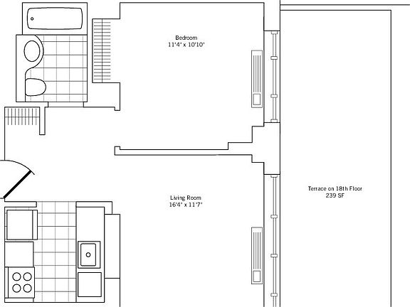 2nd image of 222 E 34th St APT 2103
