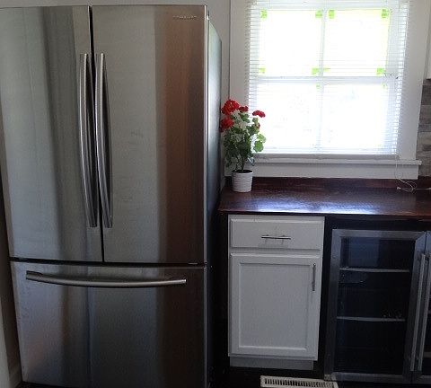 Kitchen with Samsung Fridge
