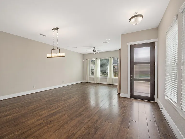 Living room, front entrance