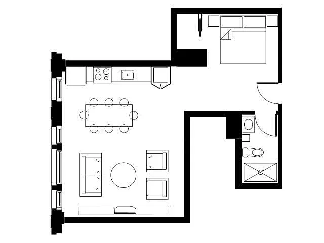Floor plan The Holding