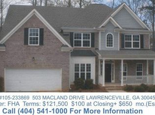 503 Macland Dr, Lawrenceville, GA 30045