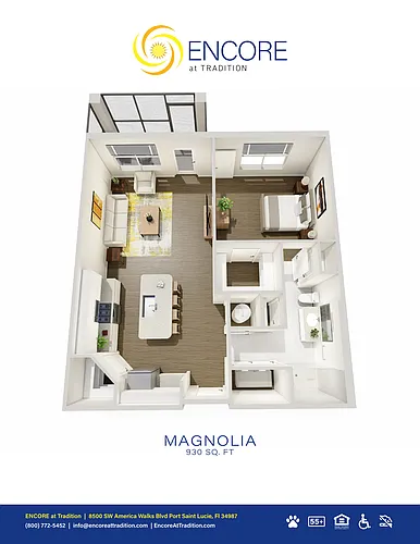 Floor plan Magnolia