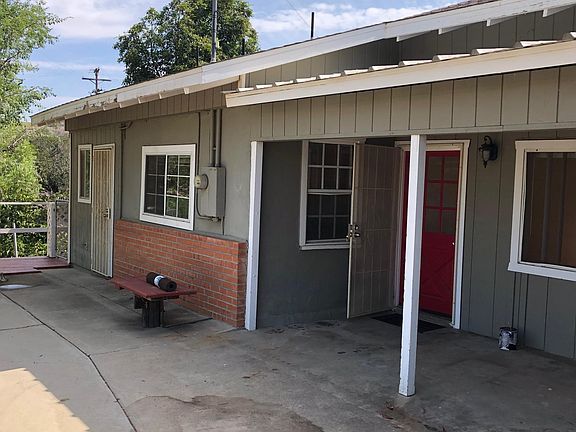 Front door and kitchen door.