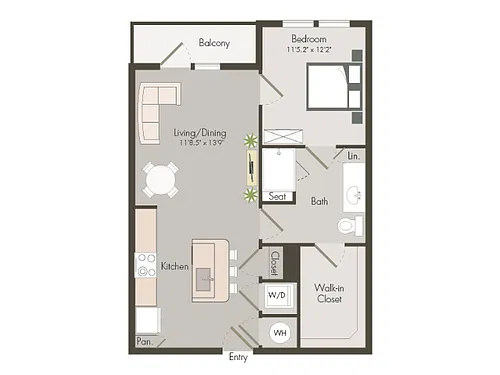Floor plan A1A